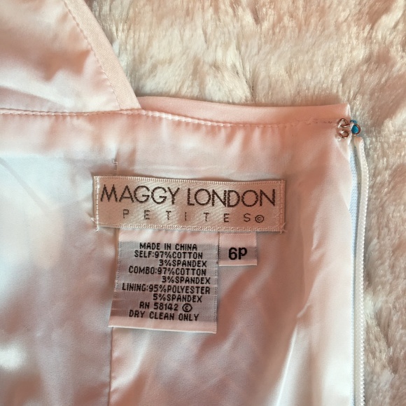 Maggy London Floral Shift Dress Size 6P - Picture 8 of 10